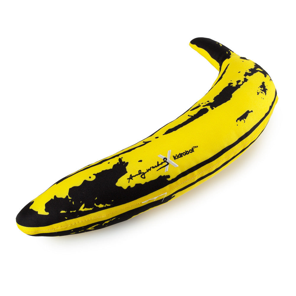Andy Warhol Banana Medium Plush by Kidrobot - Mindzai  - 1