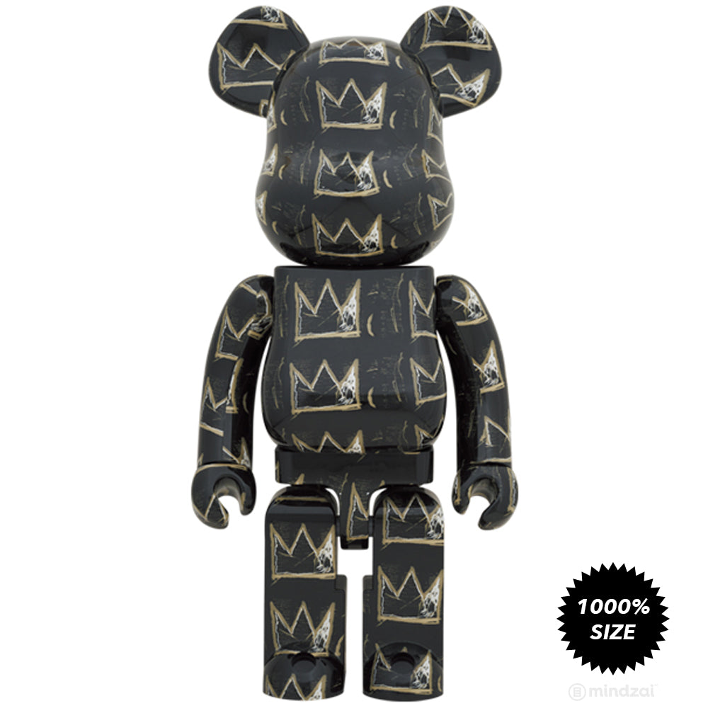 Jean-Michel Basquiat #8 1000% Bearbrick by Medicom Toy