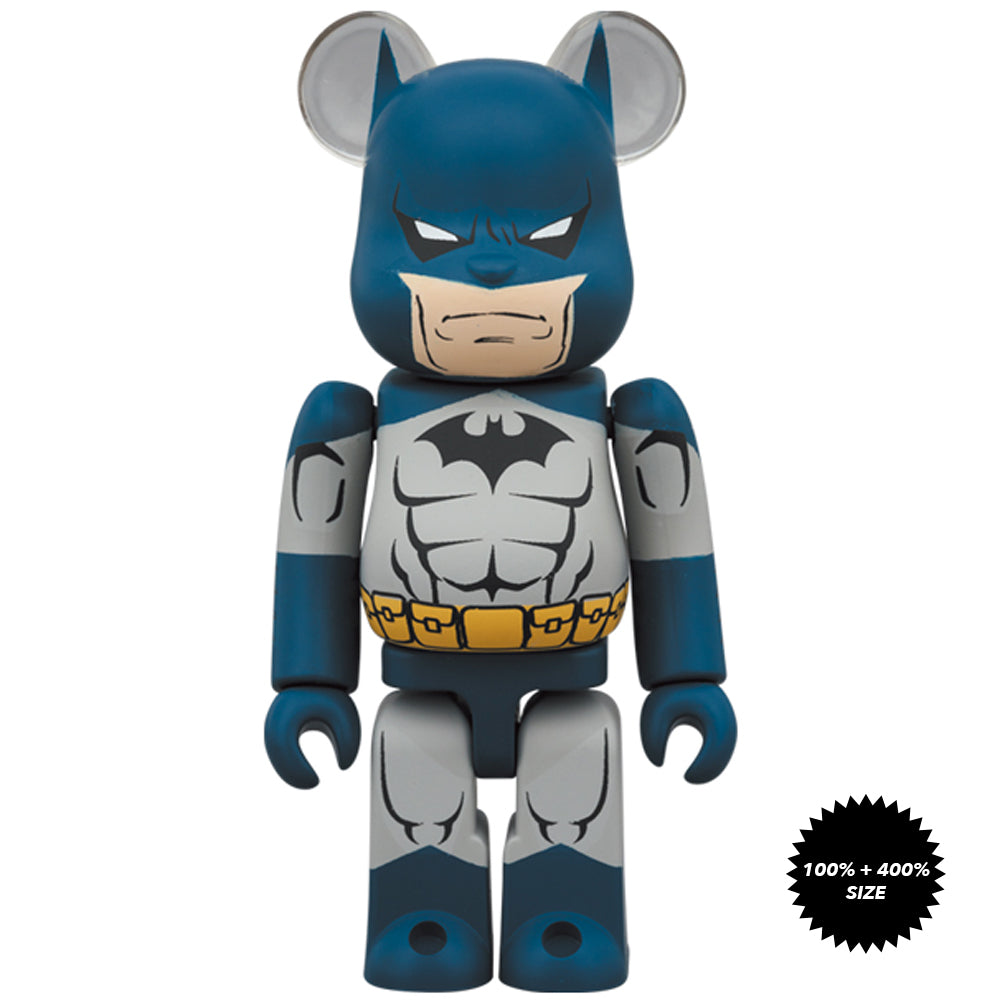 Batman (Batman: Hush Ver.) 100% + 400% Bearbrick Set by Medicom