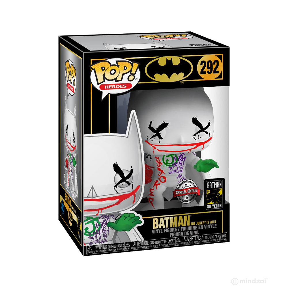 Batman: Joker&#39;s Wild Batman Entertainment Earth Exclusive POP! Vinyl Figure by Funko