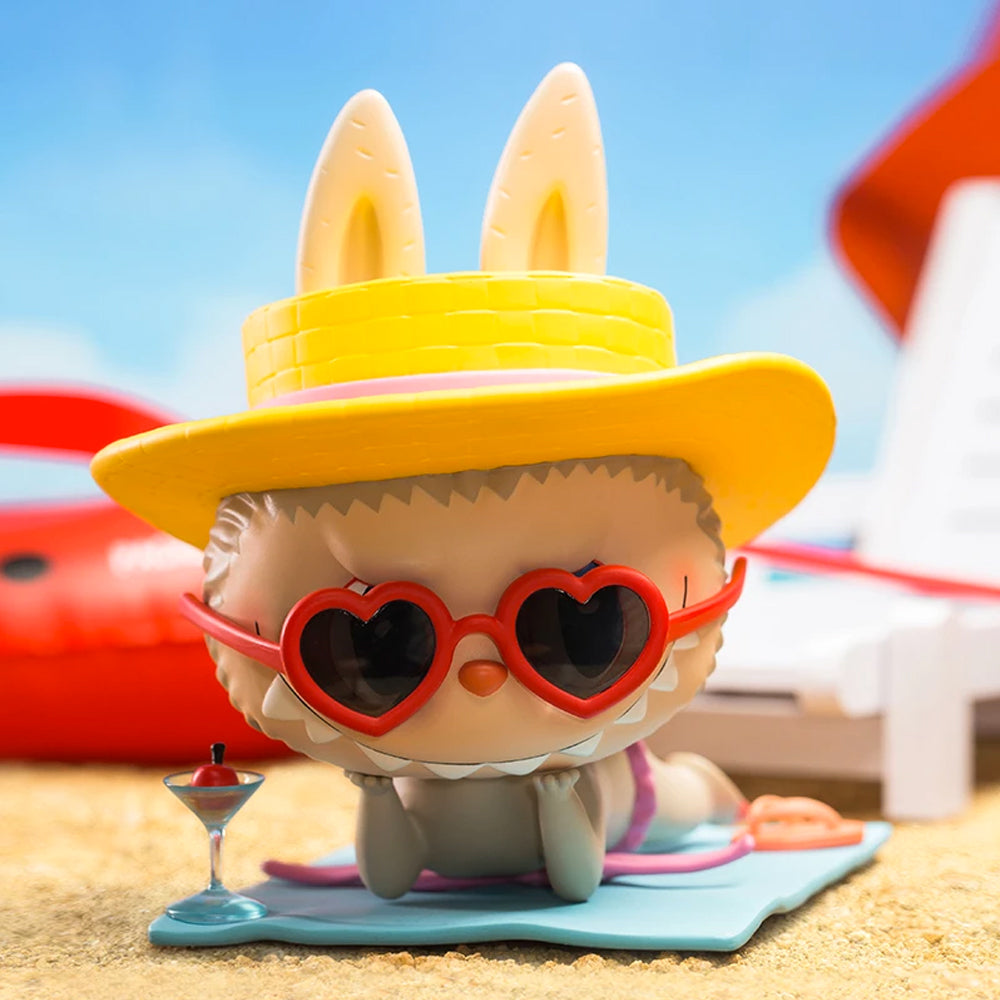 The Monsters Labubu Beach Art Toy Figure by Kasing Lung x POP MART