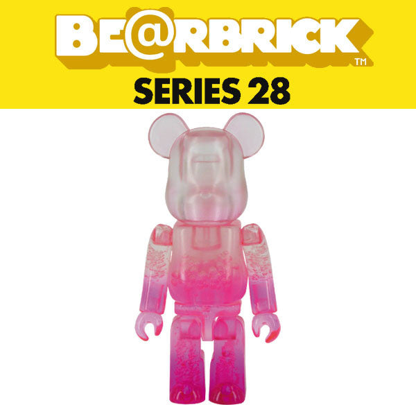 MEDICOM BEARBRICK SERIES28 JELLYBEAN ‘’PINK LEMONADE’’ MINT newest SEALED CIB