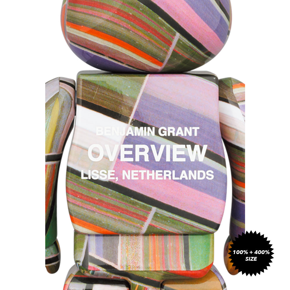 Benjamin Grant OVERVIEW Lisse 100% + 400% Bearbrick Set by Medicom Toy