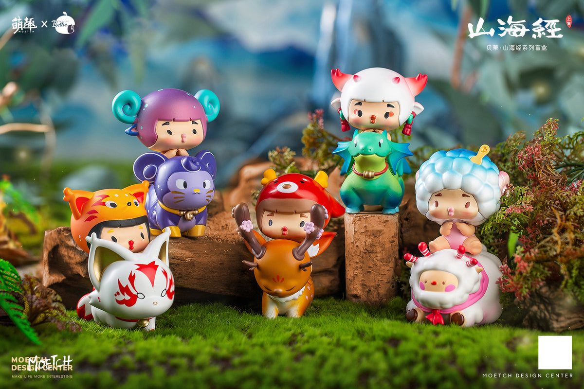Bettie The Classic of Mountain and Sea Blind Box Series by Yindao Murong x Moetch Toys