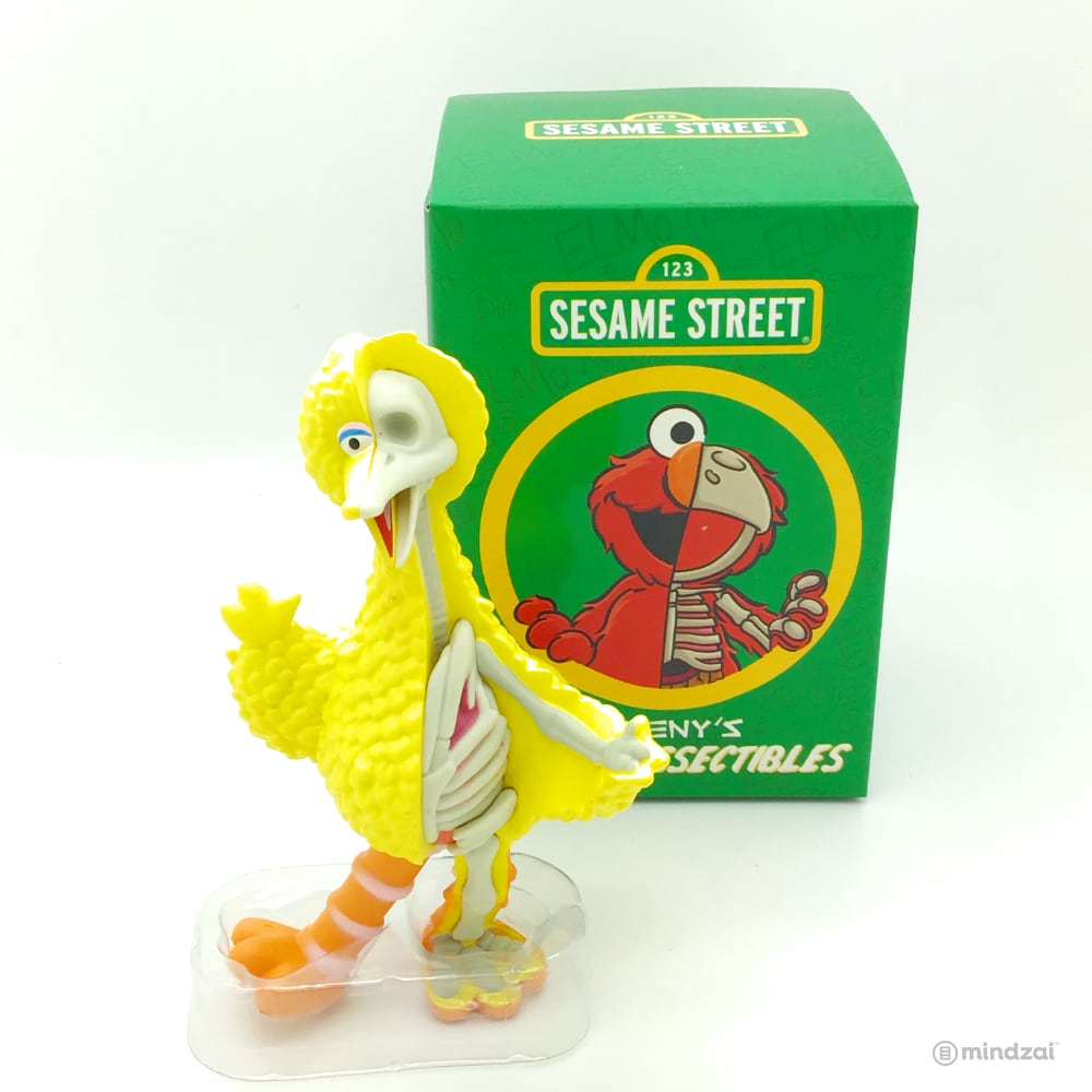 Hidden Dissectables Sesame Street by Jason Freeny x Mighty Jaxx - Big Bird