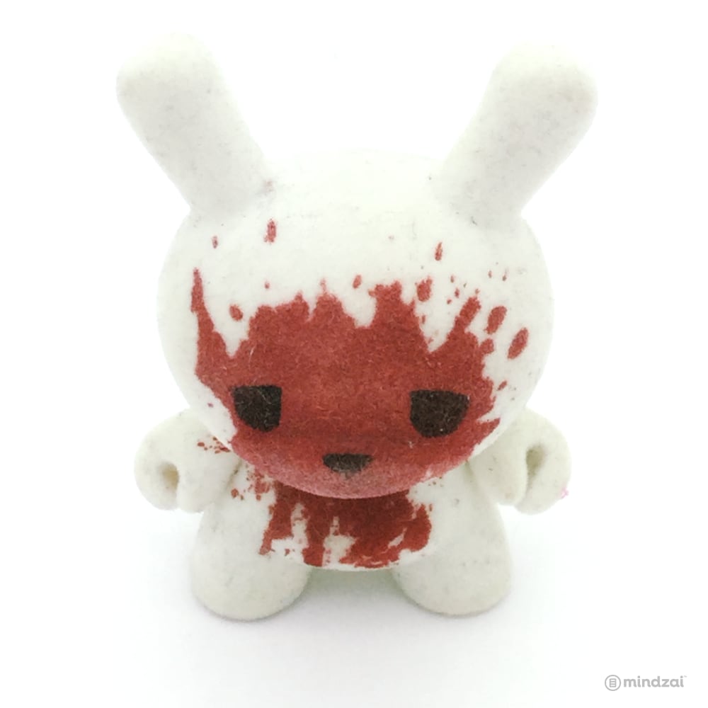 Dunny Series 2009 - Blood and Fuzz (Luke Cheuh) [Flocked]
