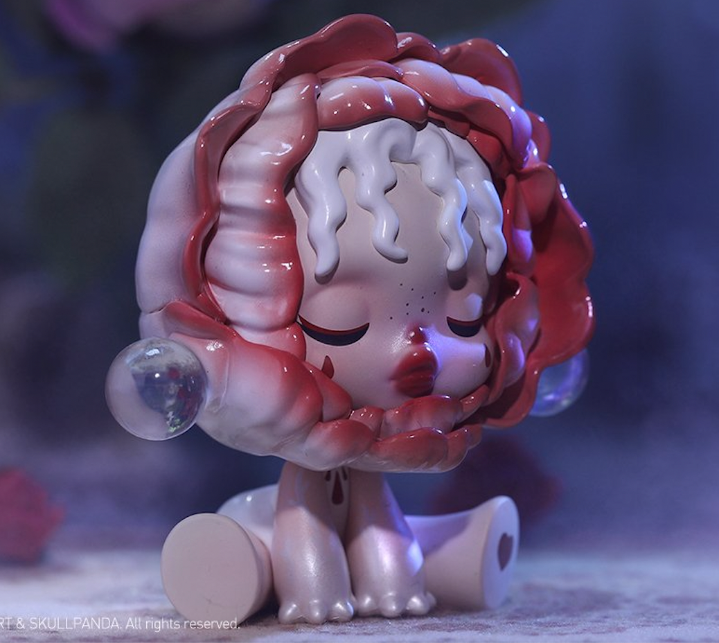 Bloody Rose - Ancient Castle SkullPanda x POP MART