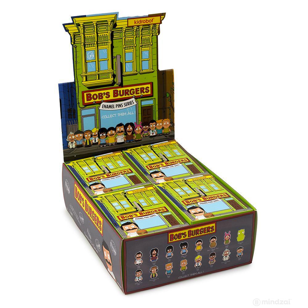 Bob's Burgers Enamel Blind Box Pin Series by Kidrobot