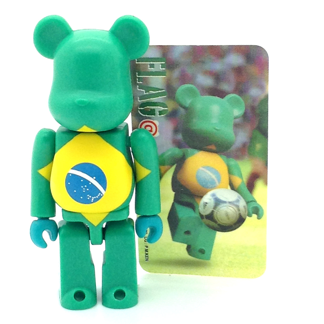 Bearbrick Series 3 - Brazil (Flag) 100% Size