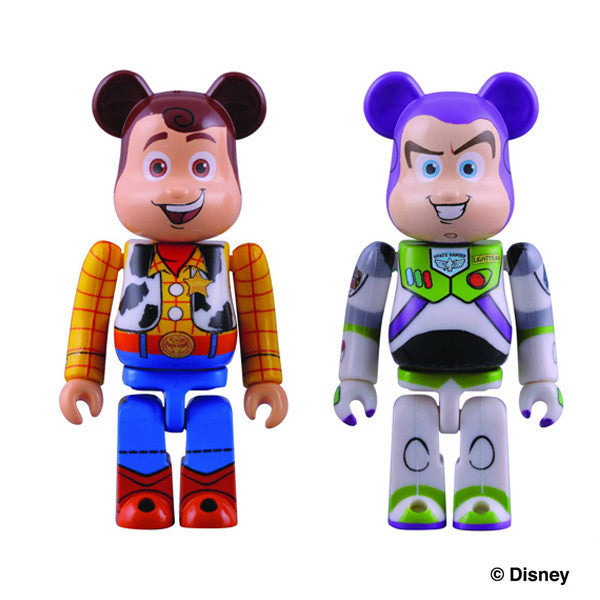 Toy Story 3 Buzz & Woody 2 pack Bearbrick - Mindzai
