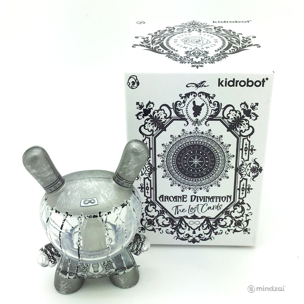 Arcane Divination Series Two The Lost Cards Dunny by Kidrobot - Imprisoned Ghost Dunny (J*Ryu) [Chase]