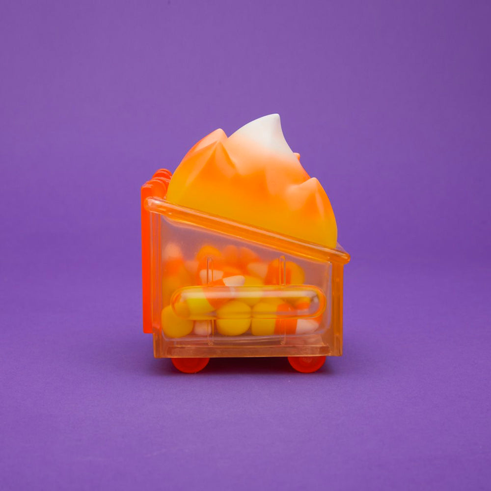 Lil Dumpster Fire "Candy Corn Edition" Vinyl Figure by 100% Soft