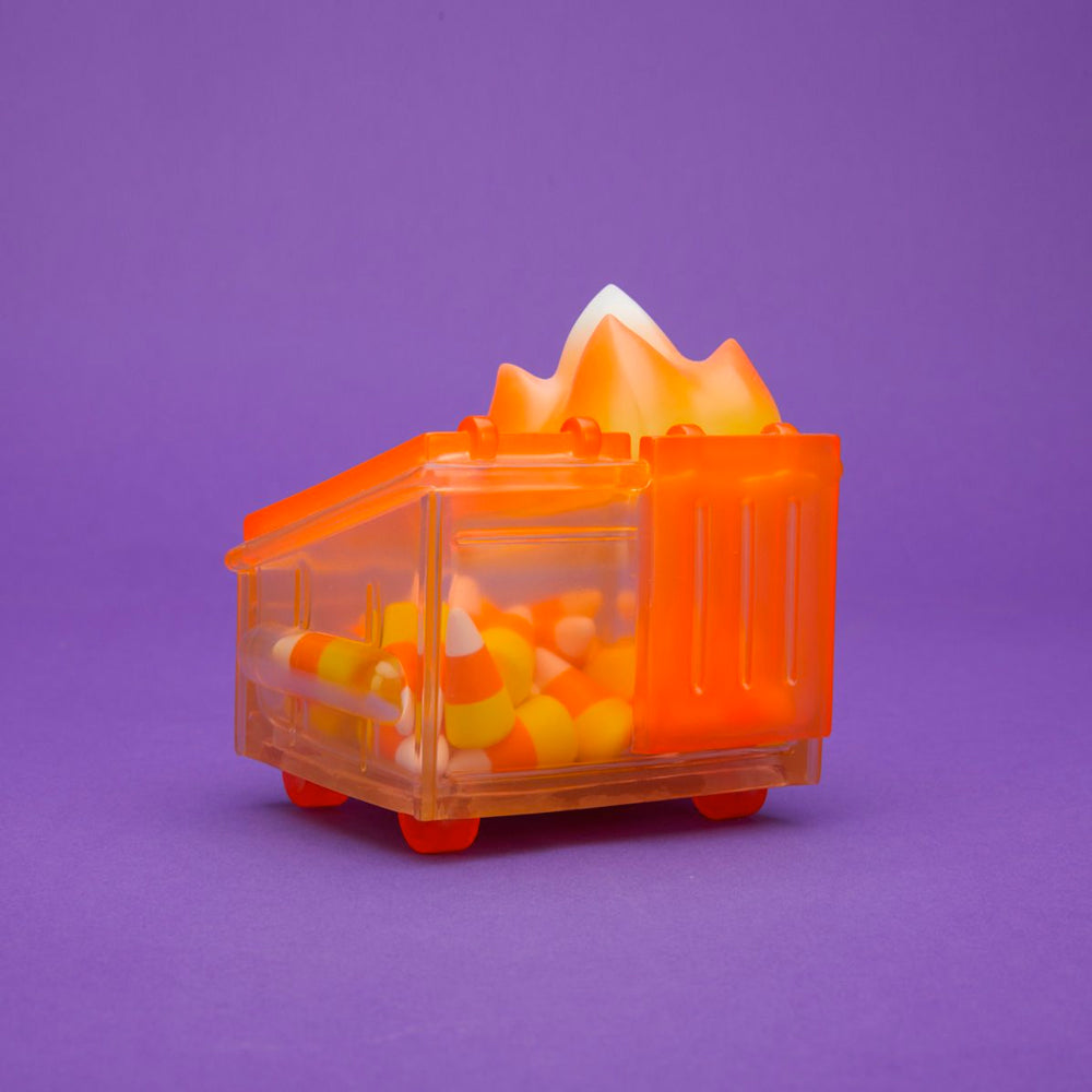 Lil Dumpster Fire "Candy Corn Edition" Vinyl Figure by 100% Soft