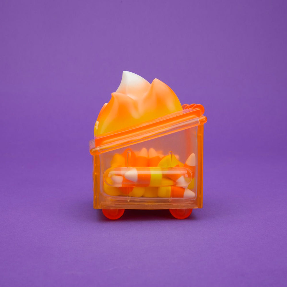 Lil Dumpster Fire "Candy Corn Edition" Vinyl Figure by 100% Soft