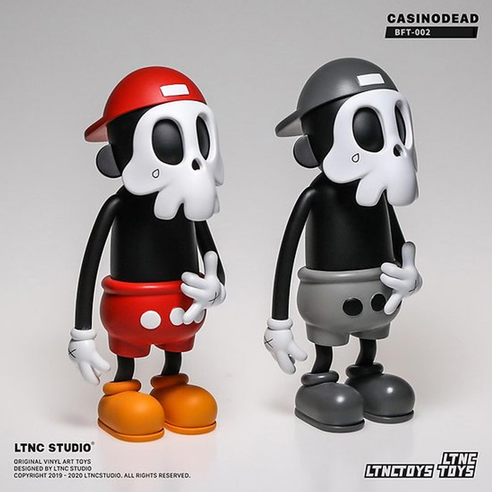 Casinodead White Art Toy Figure by LTNC Studio