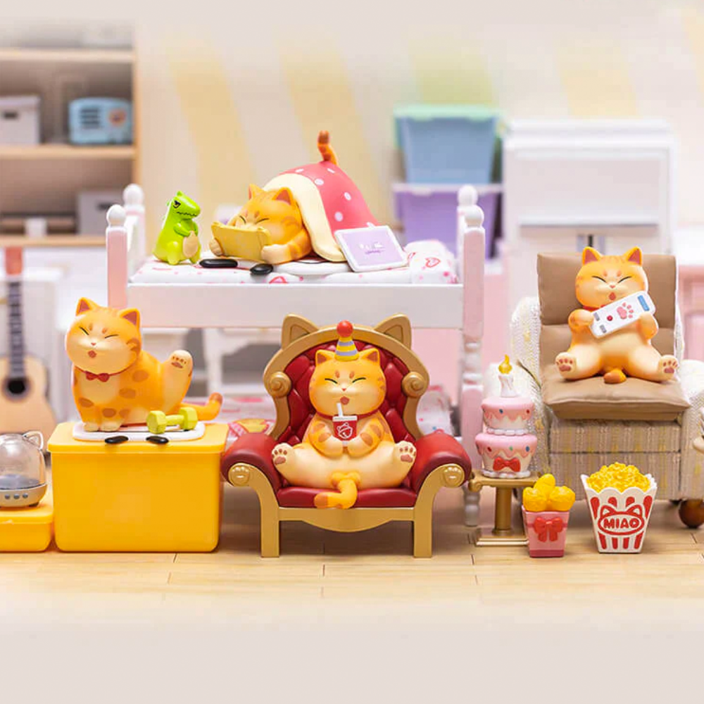 Cat Bell Miao-Ling-Dang A Good Relaxing Time Blind Box Series by ACTOYS