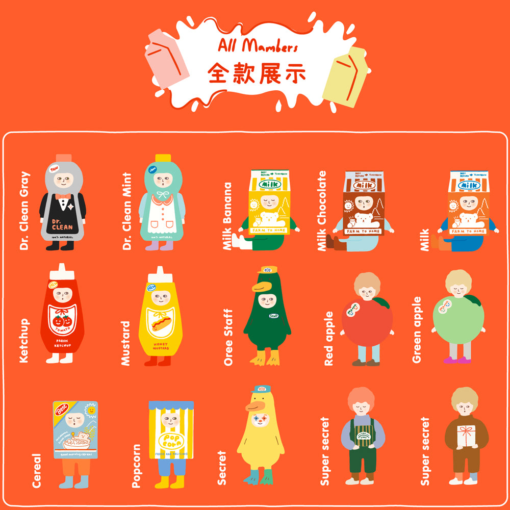 Circus Boy Band: CBB Convenience Store Blind Box Series by Xinghui Creations