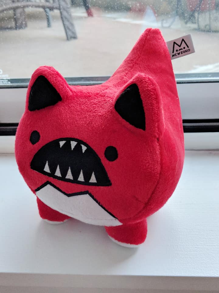Kowaizu Cat Plush by Mewzuno