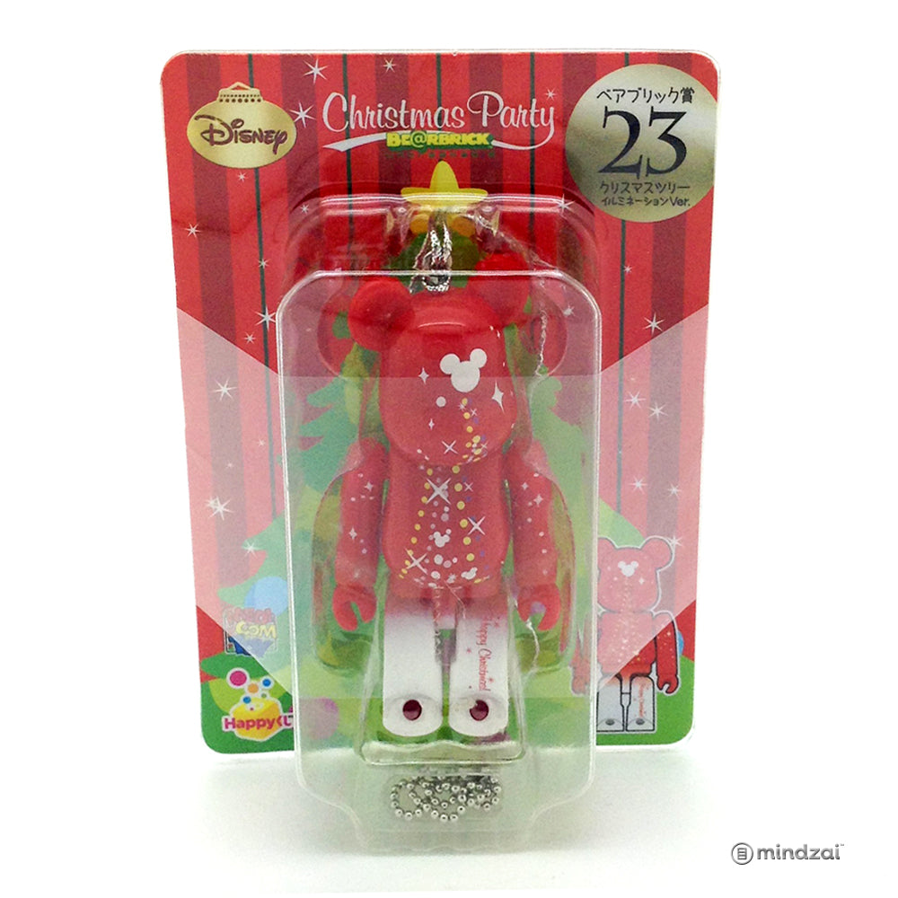 Disney Bearbrick Unbreakable-Happy Kuji#40 - Christmas Tree Illumination with Mickey Logo 100% Size