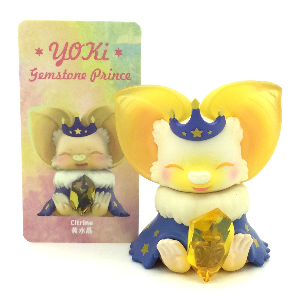 Yoki Gemstone Prince Series by Yoyo Yeung x POP MART - Citrine