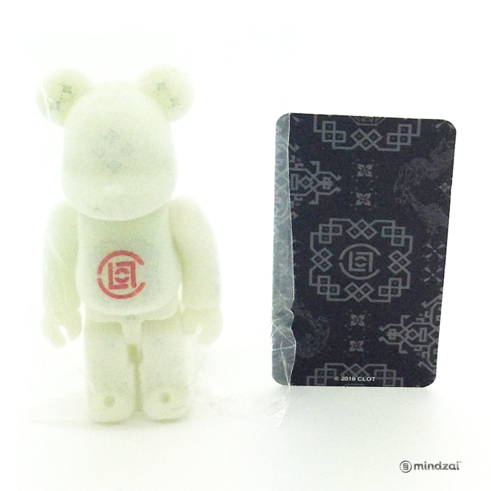 Bearbrick Series 36 - Clot - Flocked Glows in the Dark (GID) (Secret) (1/192)