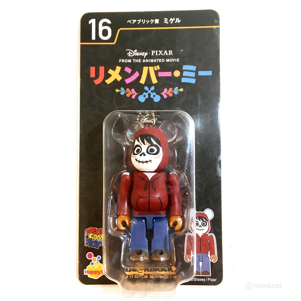 Disney Pixar Bearbrick Unbreakable Happy Kuji #16 - COCO Miguel 100% Size