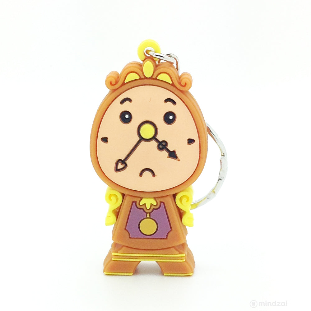 Disney Beauty and the Beast Figural Keyring - Cogsworth