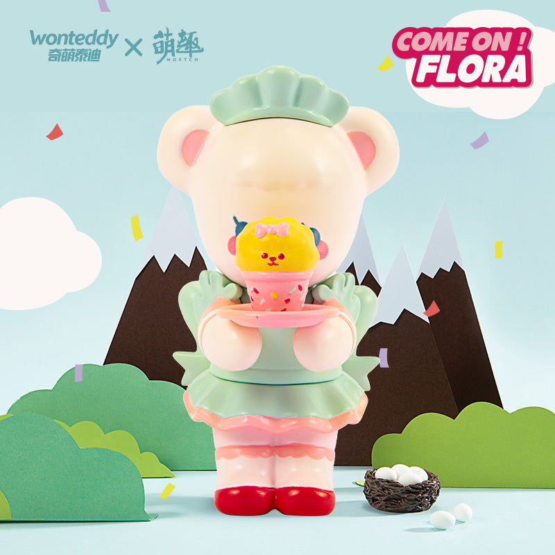 Come On! Flora Blind Box Series by Wonteddy x Moetch Toys
