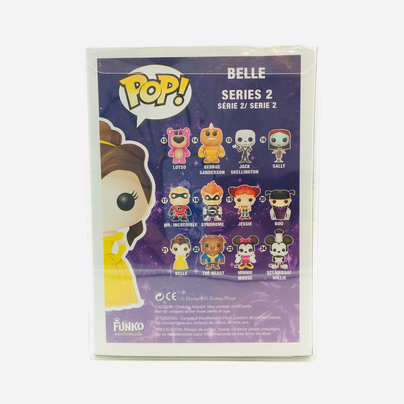 Disney Belle Pop Toy Figure #21 Vaulted by Funko
