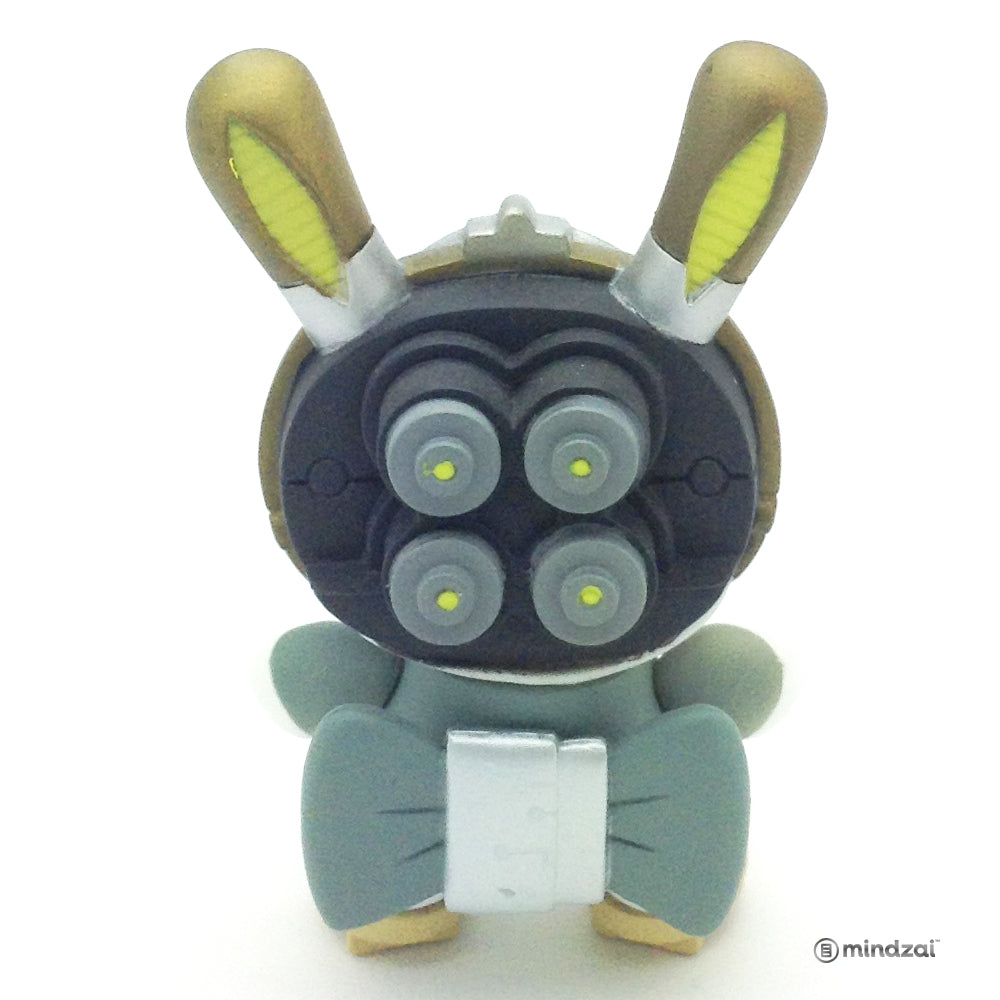 Post Apocalypse Dunny Series - Cyborg Geisha Gold (Huck Gee)