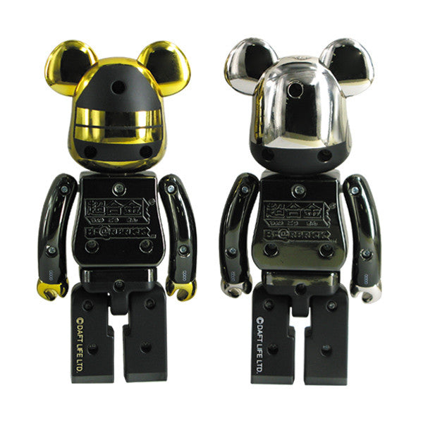 Daft Punk Random Access Memories 200% Super Metal Alloy Bearbrick - Mindzai  - 2