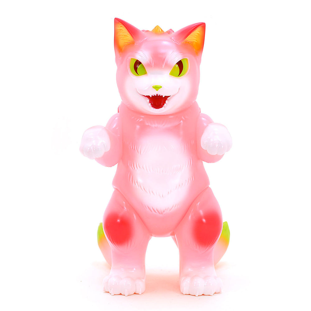 Daioh Negora Sakura (Cherry Blossom) Sofubi Art Toy by Konatsuya