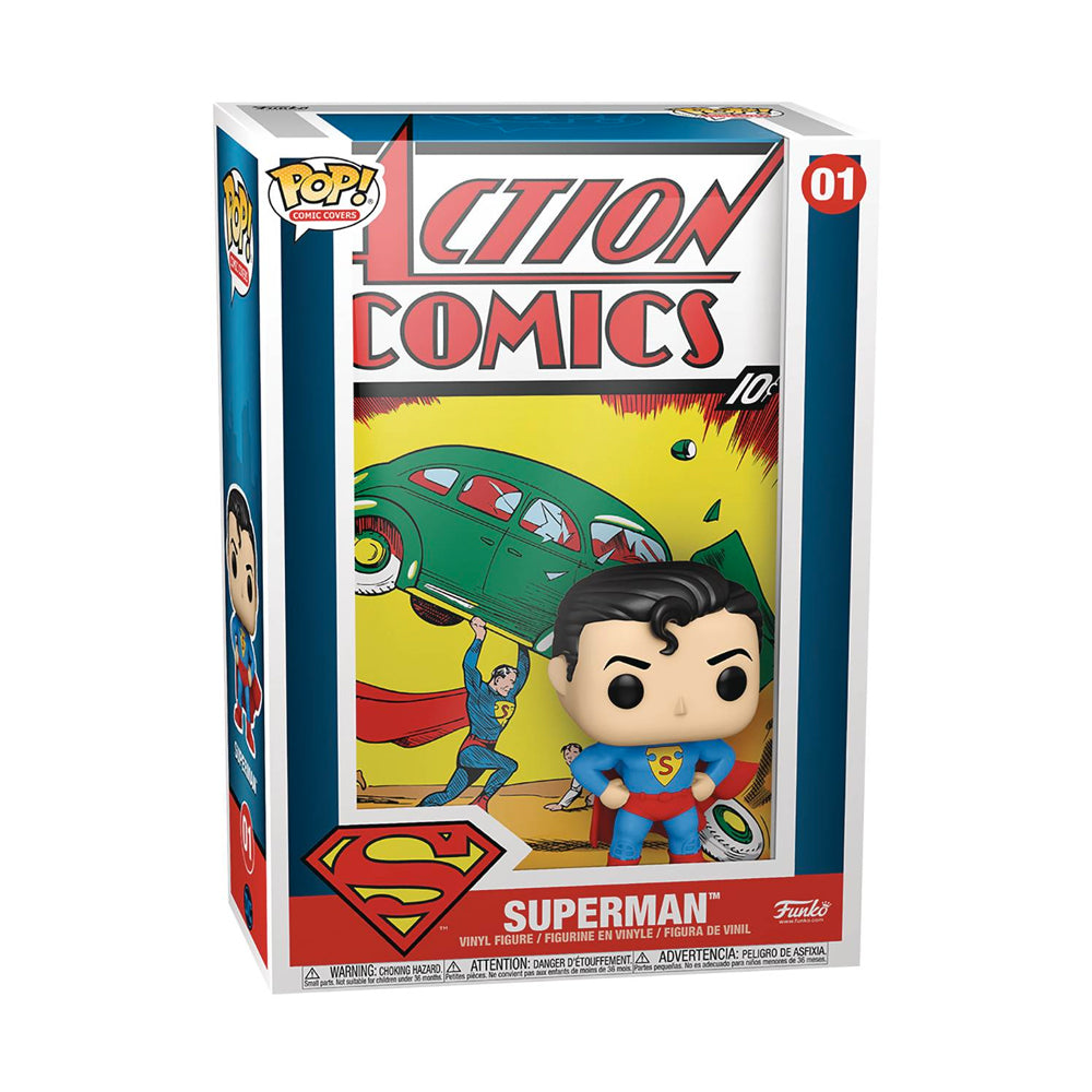 DC Superman Action Comic Vinyl POP Toy Figure by Funko