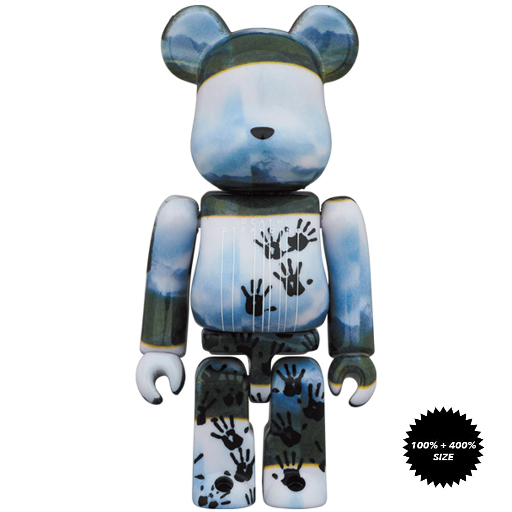 Death Stranding 100% + 400% Bearbrick Set by Medicom Toy