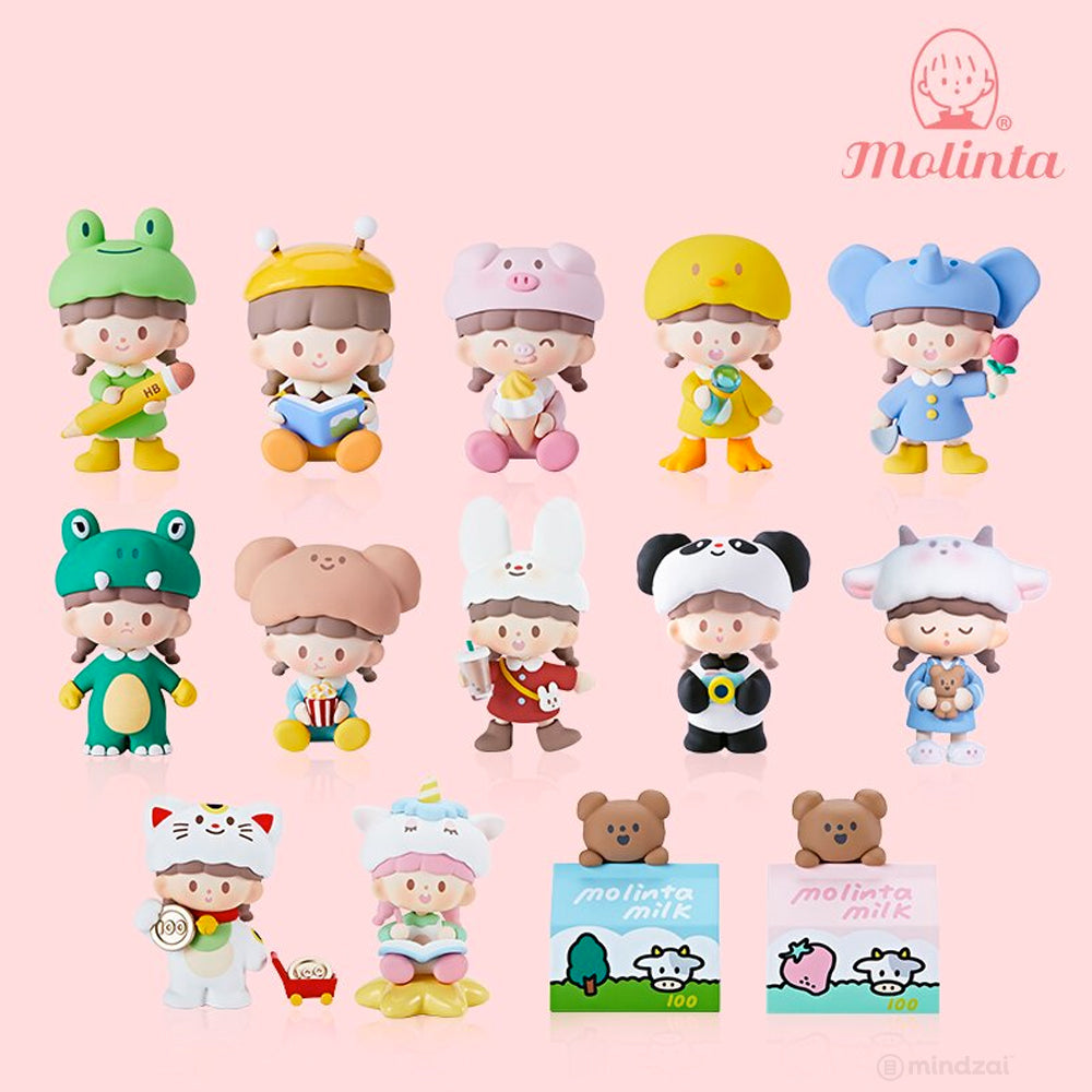 Molinta Diary Series Blind Box by Molinta x Finding Unicorn