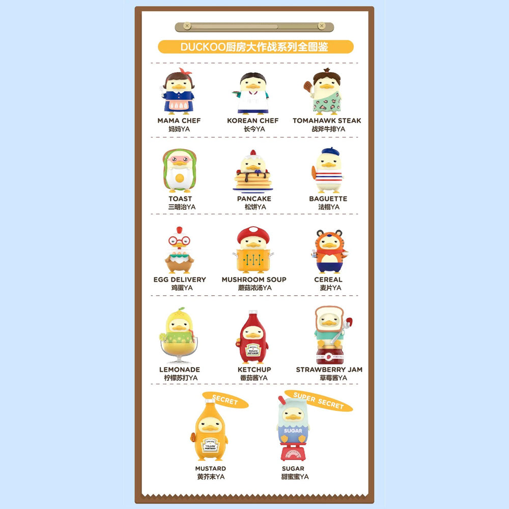 Duckoo In the Kitchen Blind Box Series by POP MART