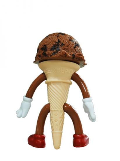 Double Chocolate Ice Cream Flavors Sofubi by Dune *Tokyo Treasures* - Mindzai  - 3