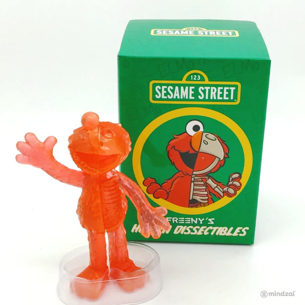 Hidden Dissectables Sesame Street by Jason Freeny x Mighty Jaxx - Elmo (Hidden Edition)