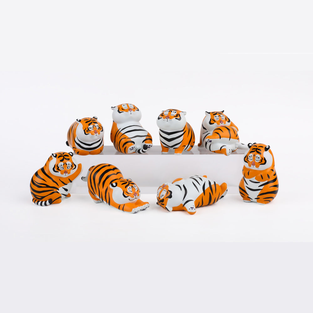 Fat Tiger Emoticons Blind Box Series by 52Toys