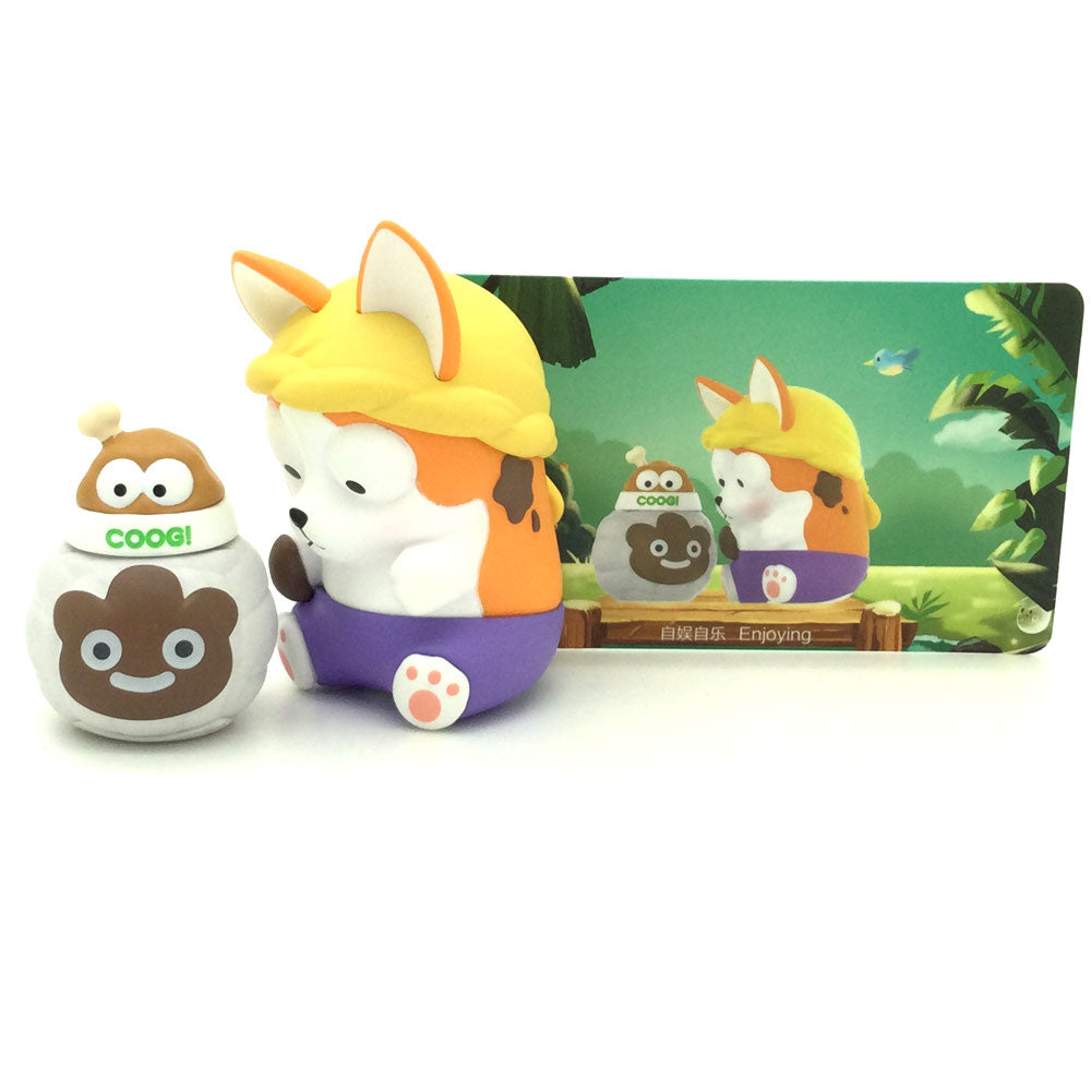 Coogi & Foody The Island Adventure Blind Box Series by POP MART - Enjoying