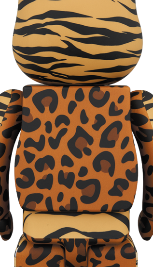 Animal 1000% Bearbrick by Atmos x Medicom Toy (Pre-owned)