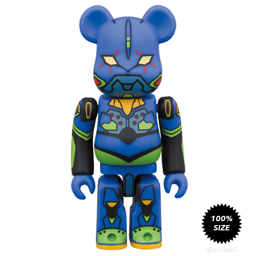 Evangelion 2.0: You Can (Not) Advance Unit 01 100% Bearbrick by Medicom Toy