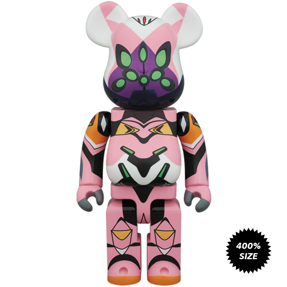 Evangelion Eva Unit 08 (Gloss Ver.) 400% Bearbrick by Medicom Toy
