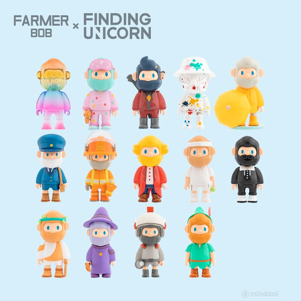 Farmer Bob Color Series Blind Box by Farmer Bob x Finding Unicorn