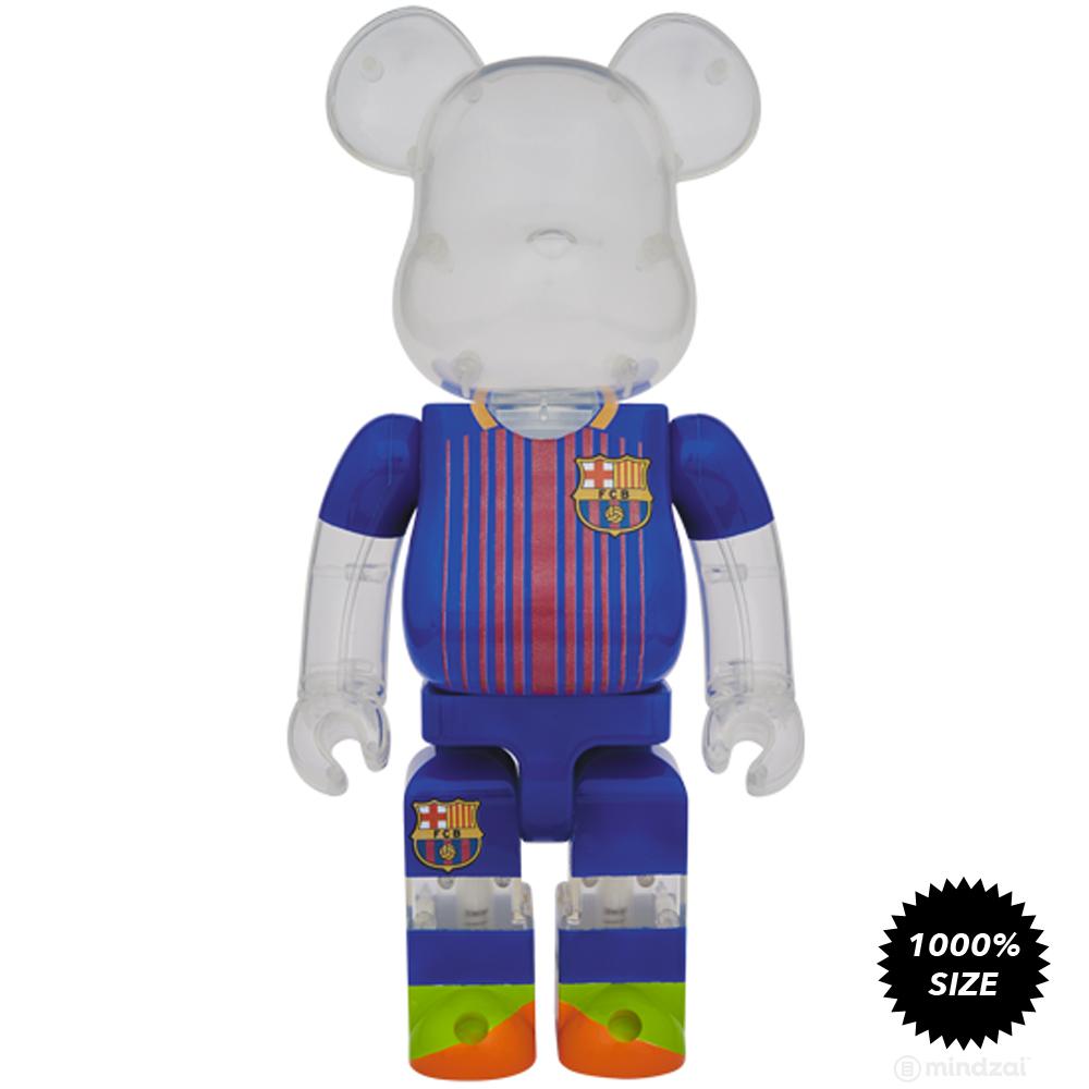 FC Barcelona 1000% Bearbrick by Medicom Toy