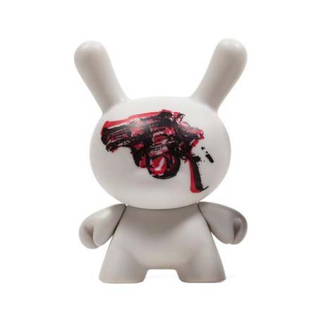 Gun - Dunny Andy Warhol Dunny by Kidrobot