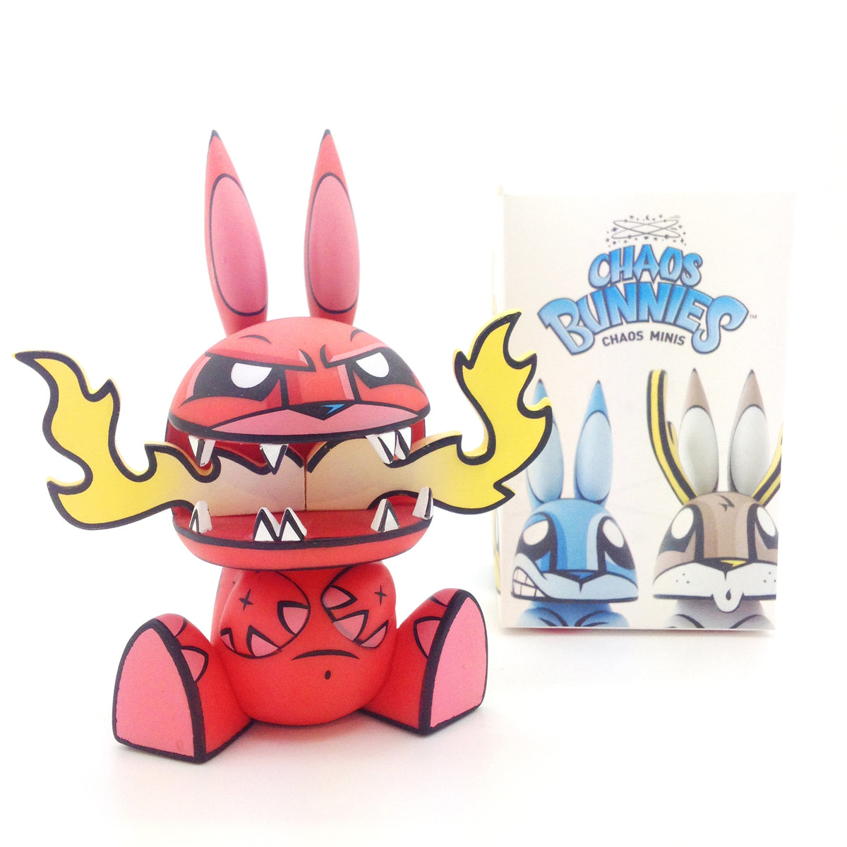 Mini Chaos Bunnies - Fire-Cat Bunny - Mindzai  - 2