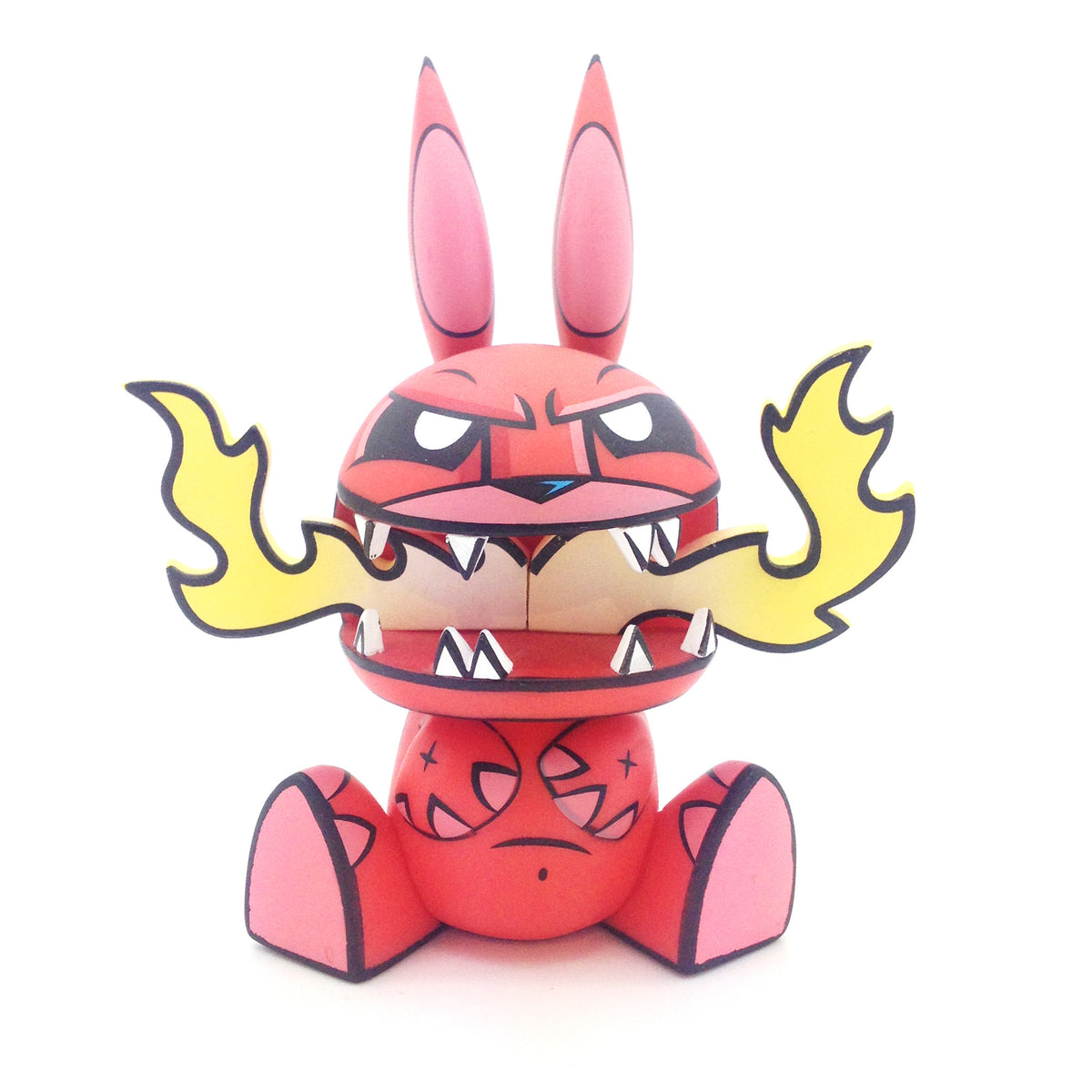 Mini Chaos Bunnies - Fire-Cat Bunny - Mindzai  - 1