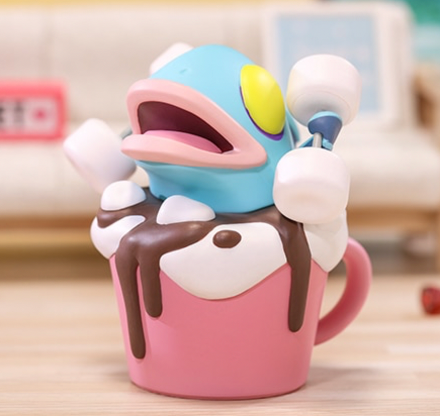 Fish Earth - Little Voyagers Snack Time From Earth To Space  by Coarse x POP MART