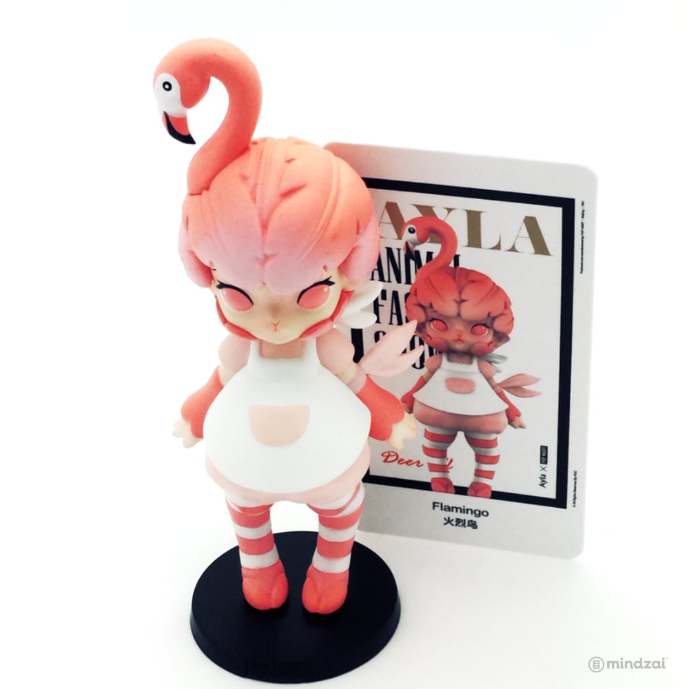 Ayla Animal Fashion Show Blind Box Series by Ayla x POP MART - Flamingo